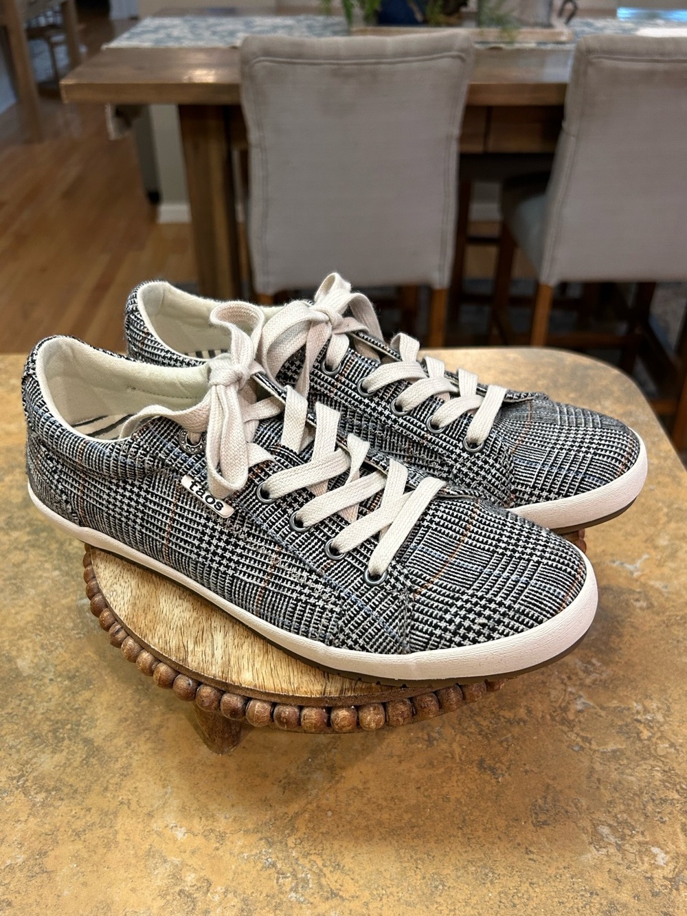 Taos Star Herringbone Plaid Sneakers